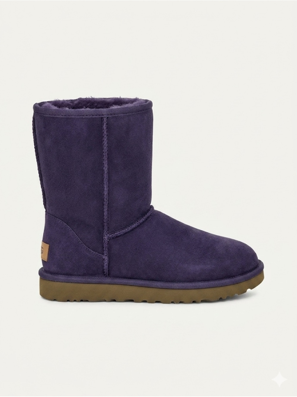 Women’s UGG Classic Short ll Shearling Fur Lined Winter Suede Boots Size 5